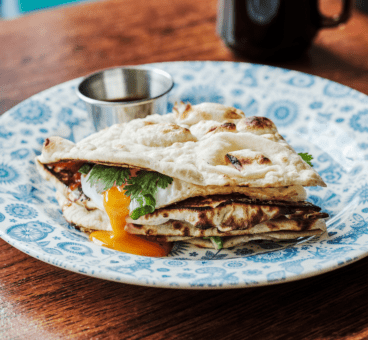 Egg Naan Roll, Dishoom, an exclusive breakfast offer for Our Pass members
