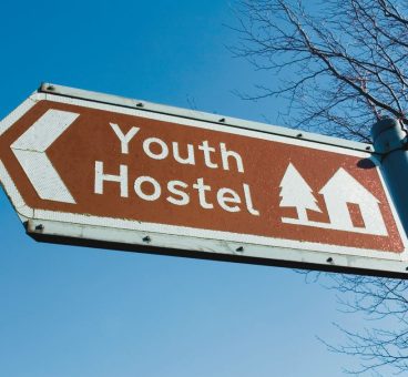Youth Hostel Sign