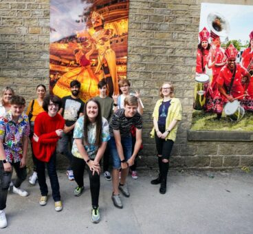 Group of Young People participating in Work Experience project