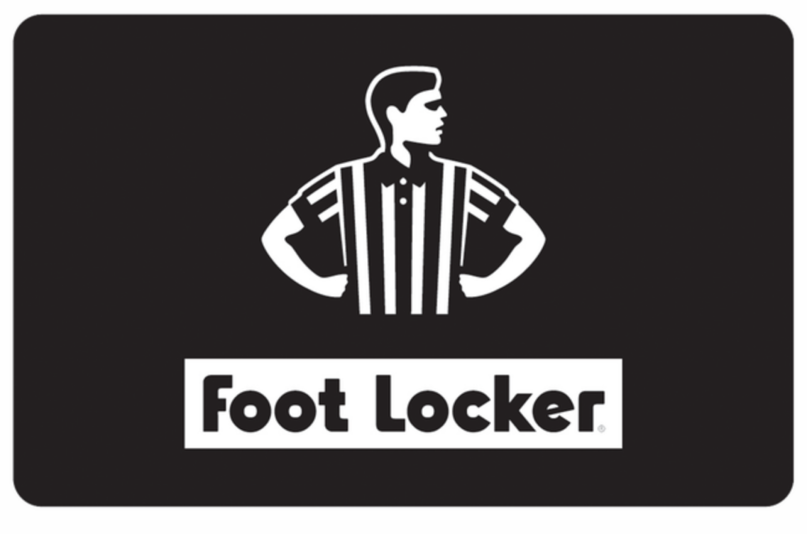 Foot Locker branded promotional image featuring the company logo
